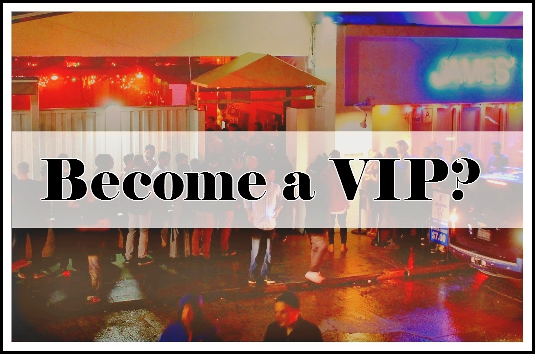 Become a VIP at James' Beach